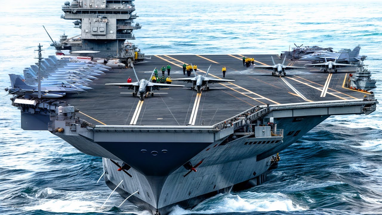 Why Navy Carriers Have EXACTLY 4 Catapults — Not 3, Not 5