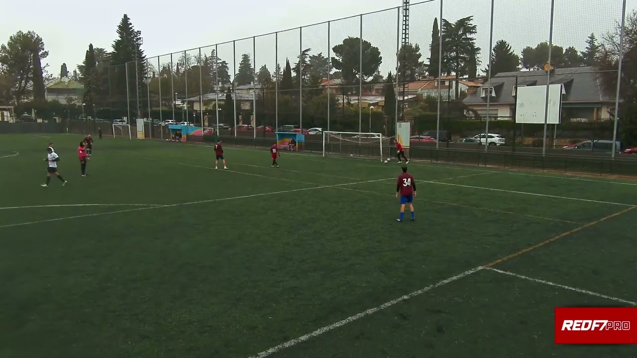 Jornada 12 – Paladín 2 - 5 Rasca Di Muri – Liga PRO REDF7 Hortaleza Veteranos (INCOMPLETO)