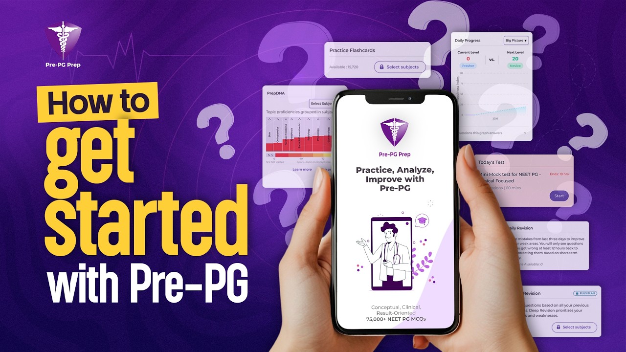 How to Use Pre-PG App | Get Started With NEET PG Preparation #neetpg #neetpgpreparation #prepg