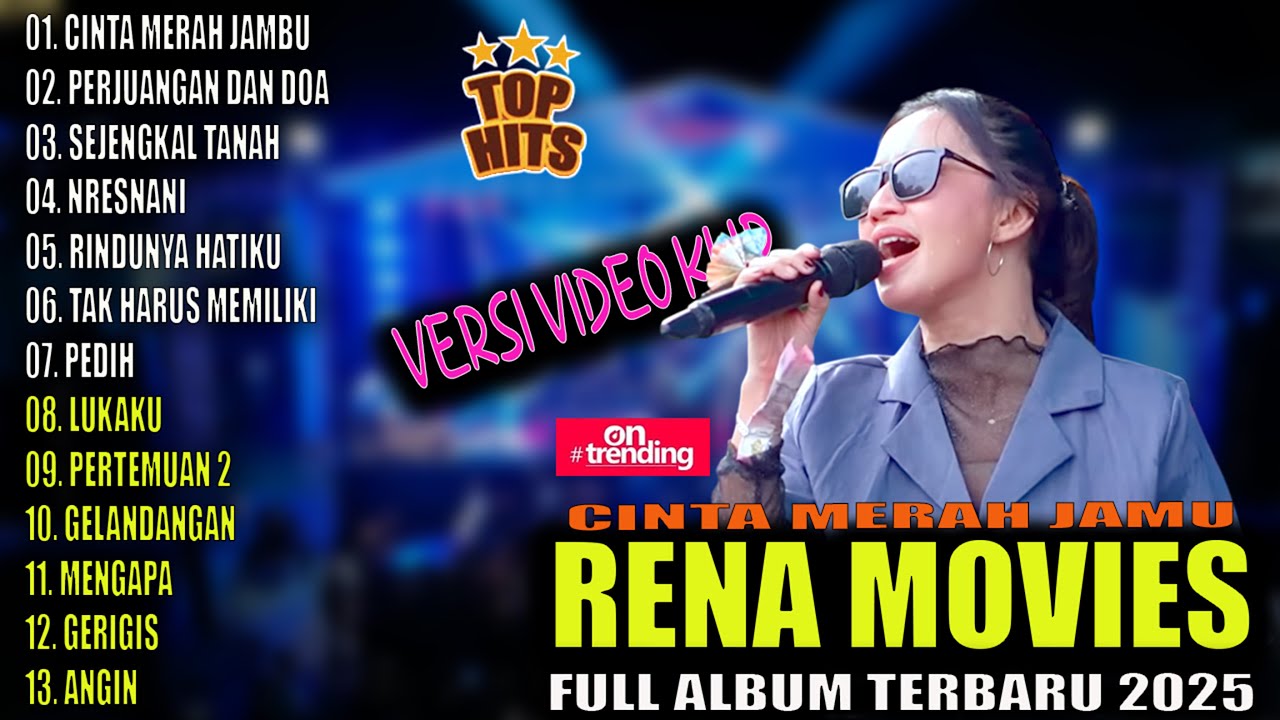 Rena Movies Full Album Terbaru 2025 || CINTA MERAH JAMBU - NEW PALLAPA Full Album Terbaru 2025