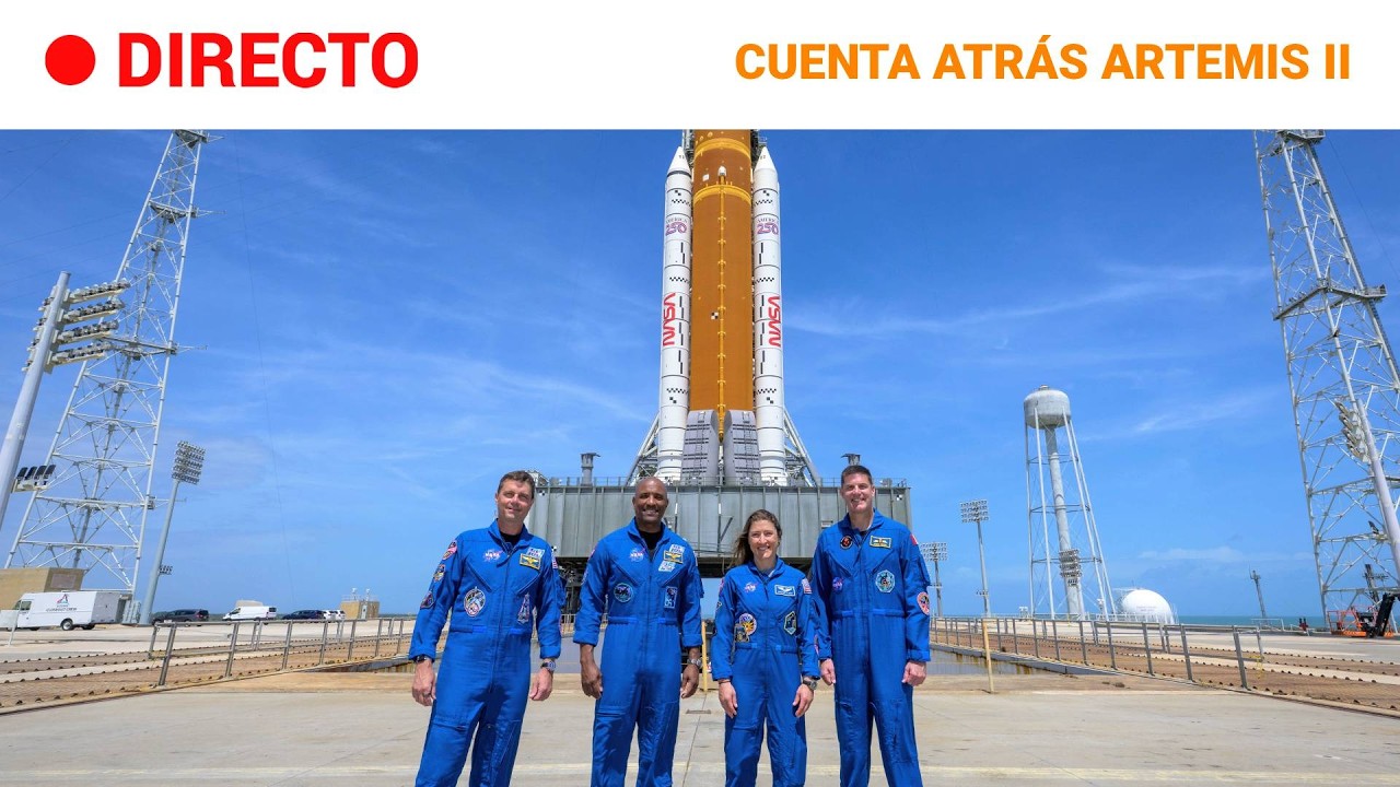DIRECTO | CUENTA ATR&Aacute;S para la MISI&Oacute;N ESPACIAL ARTEMIS II | RTVE Noticias