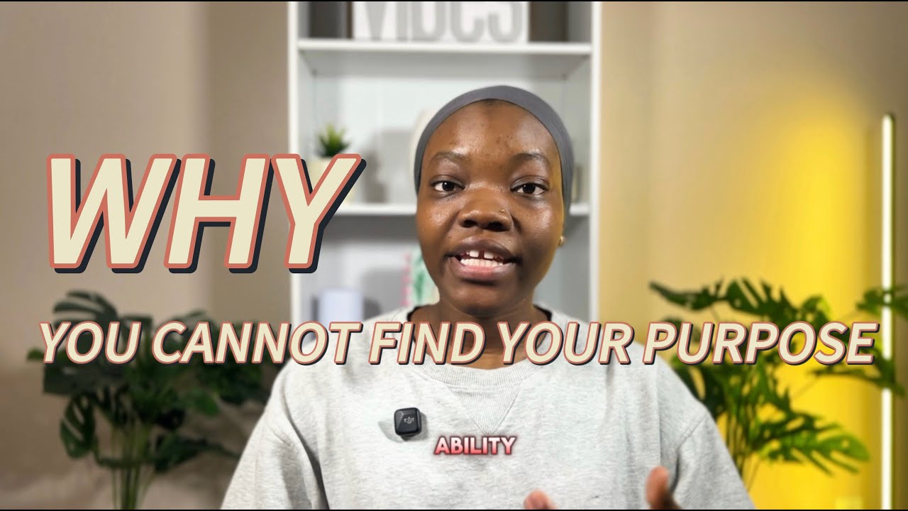 You are not lost. You are ignoring your purpose