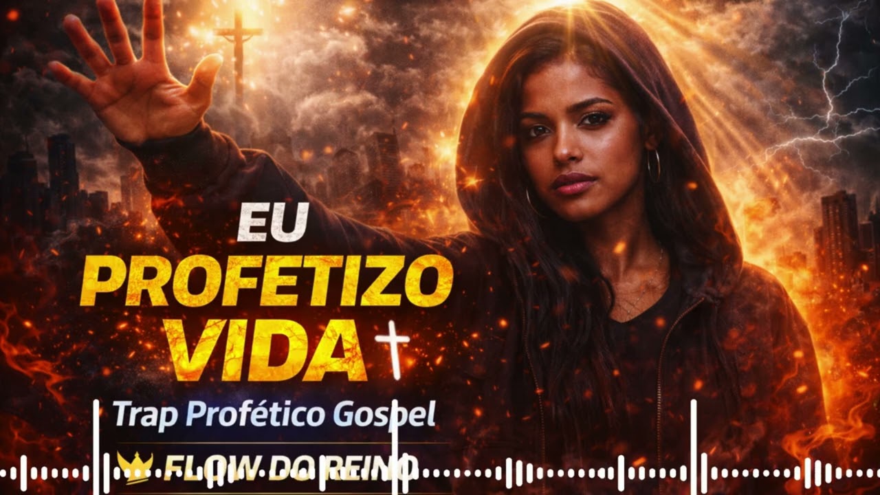 EU PROFETIZO VIDA 🔥 Trap Profético Gospel | Flow do Reino | Palavra que Libera Milagres