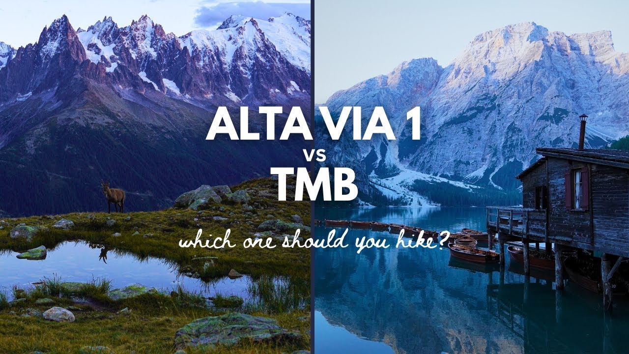 Alta Via 1 против TMB | Какой из них лучше выбрать для похода?