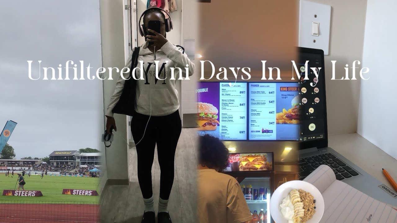 Unfiltered Uni Days In My Life: NMU, rugby match, beach day etc. | SOUTH AFRICAN YOUTUBER 💕