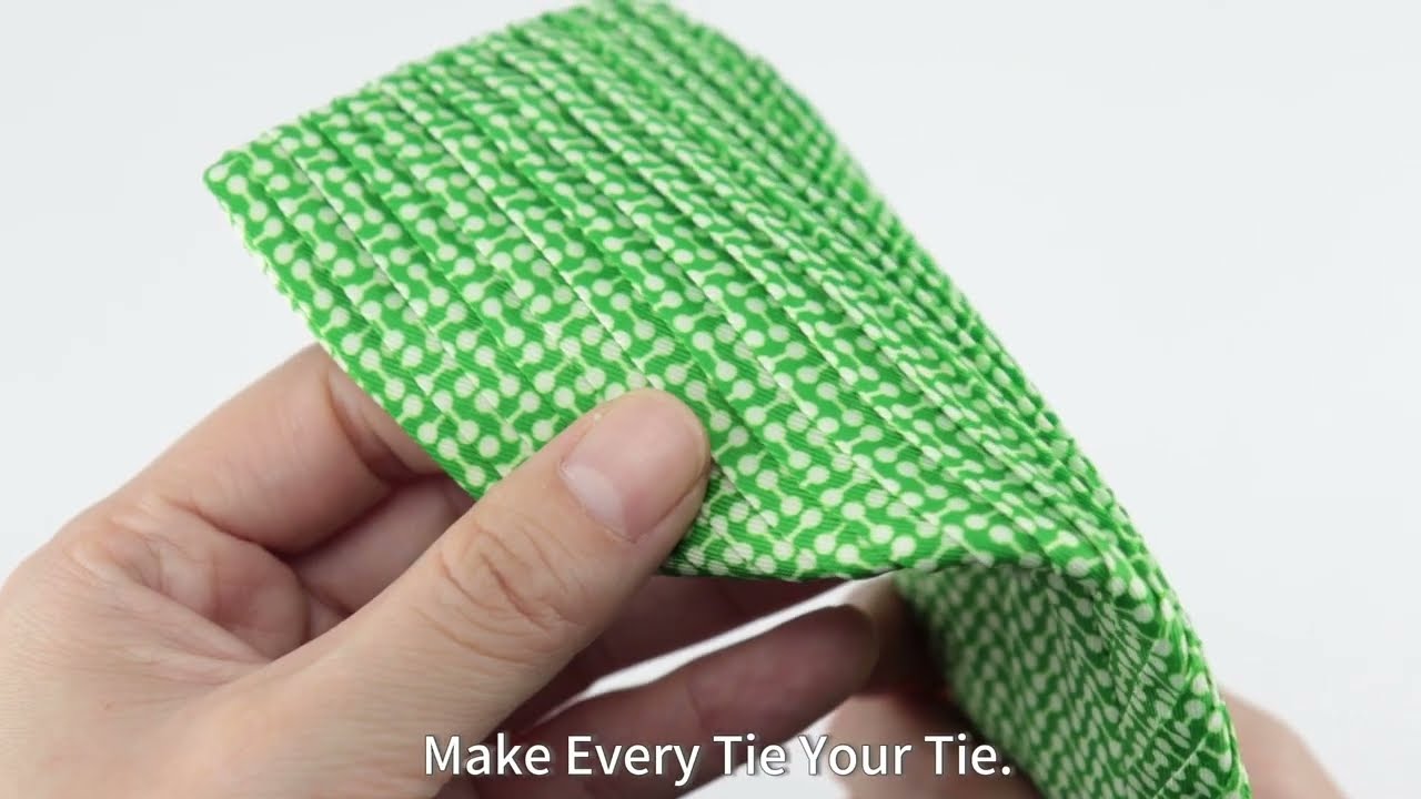 Business Formal Luxury Hand Stitched Pleated Tie,Simple Design Printed Mens Suit Matching Neckties