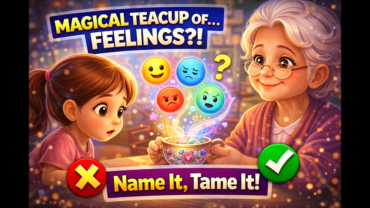 What happens when Ella finds grandma's magical teacup 💫