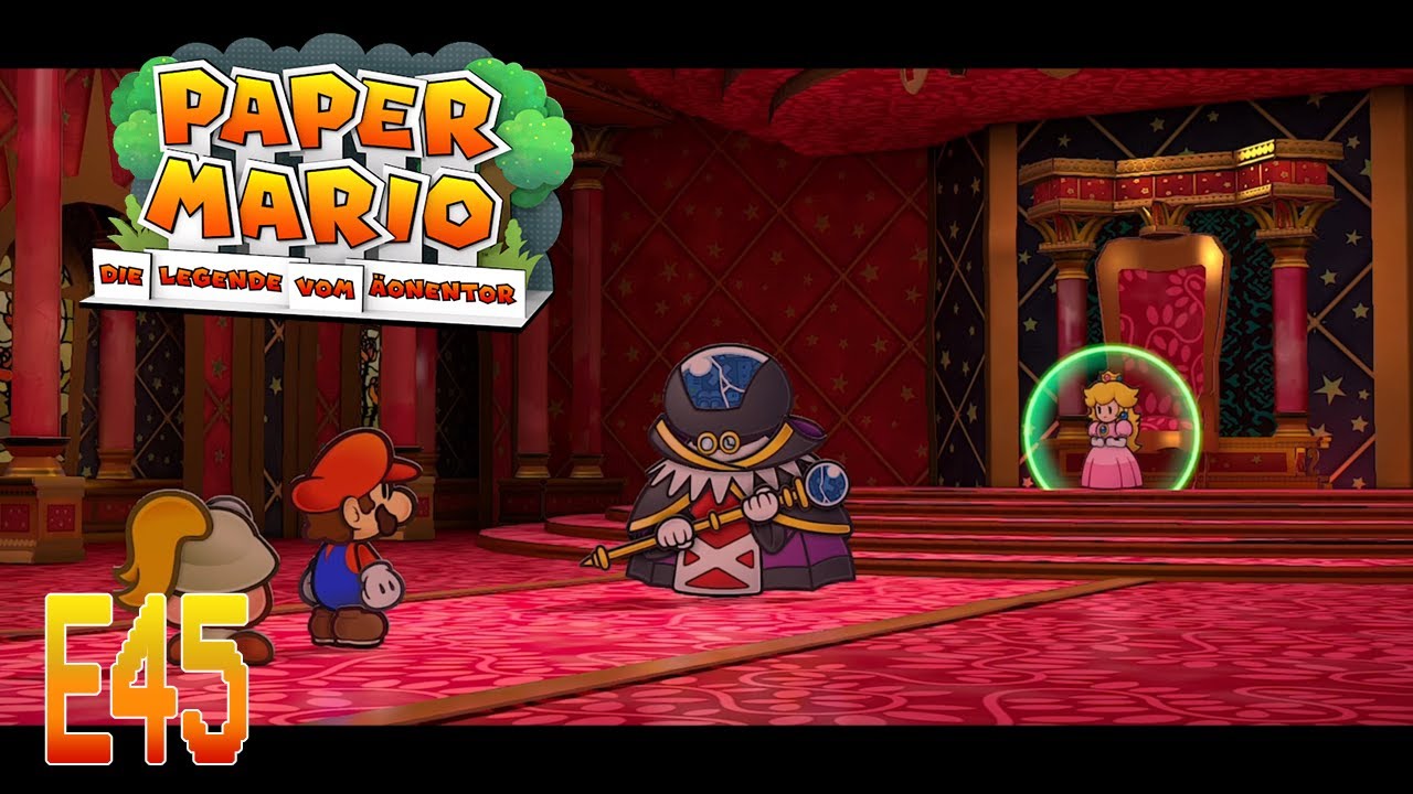 Paper Mario - Die Legende vom &Auml;onentor - E45: Der Kampf gegen Crucius [Gameplay German][Switch]