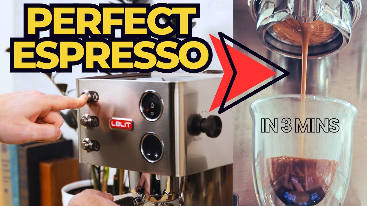 HOW I MAKE THE PERFECT ESPRESSO IN 3 MINUTES | LELIT GRACE PL81T