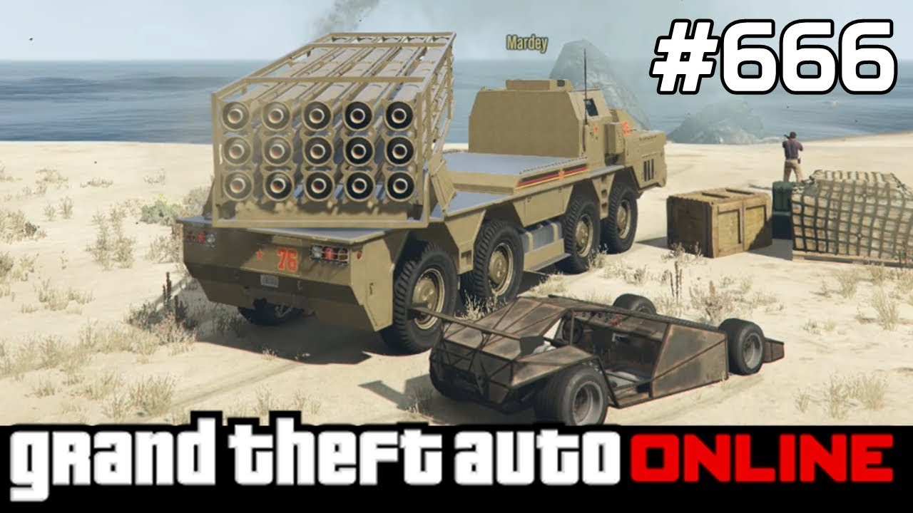 GTA 5 PC Online Po Polsku [#666] HEIST, czyli ROZDAJEMY Rakiety /z Mardey