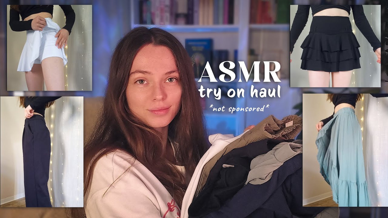 ASMR✧ Try On Haul -​ Ich teste Halara💃 (nicht gesponsert) [German/Deutsch]