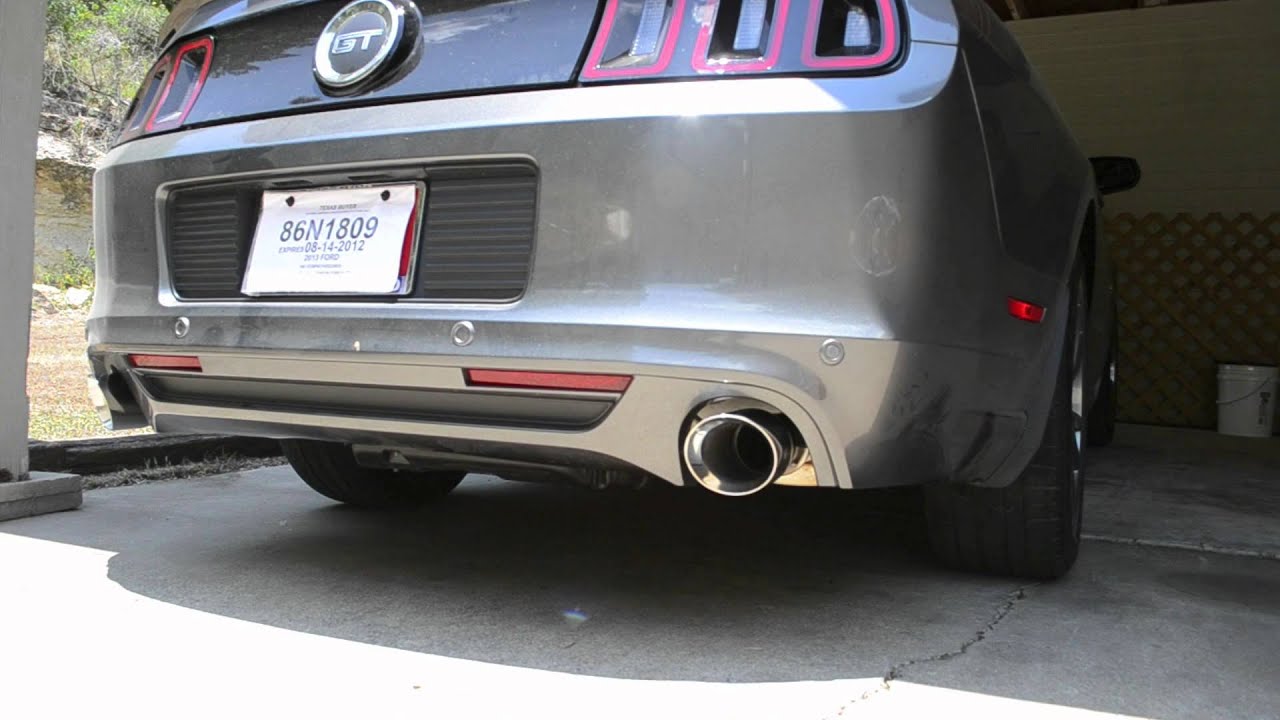 Mustang GT 5.0 Corsa Axle-Back/FRPP X-Pipe