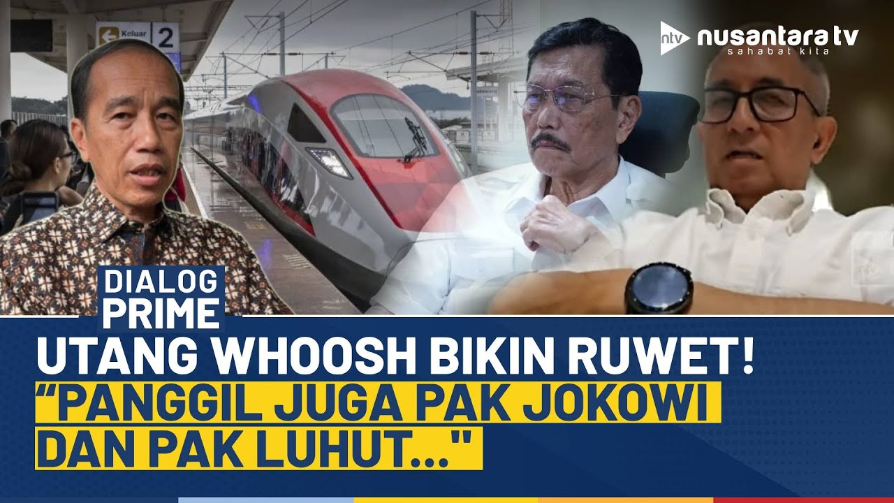 Purbaya & Bos Danantara Harus Duduk Bareng Bahas Utang Whoosh : Panggil Juga Jokowi & Luhut