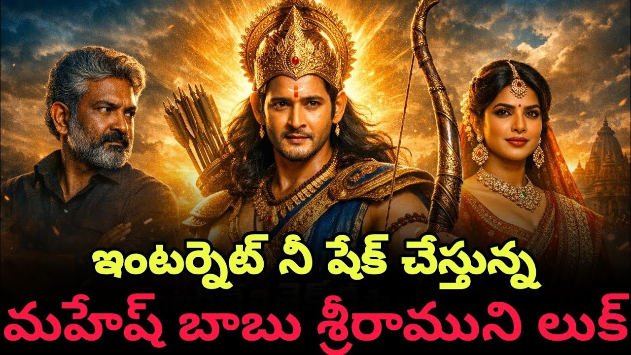 Mahesh Babu shree ram look trending 