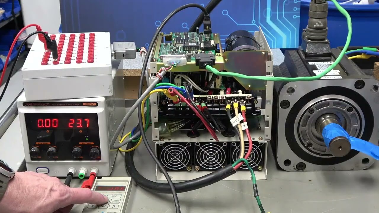020526001 Yaskawa SGDB-44ADG Servopack Repaired by ERD