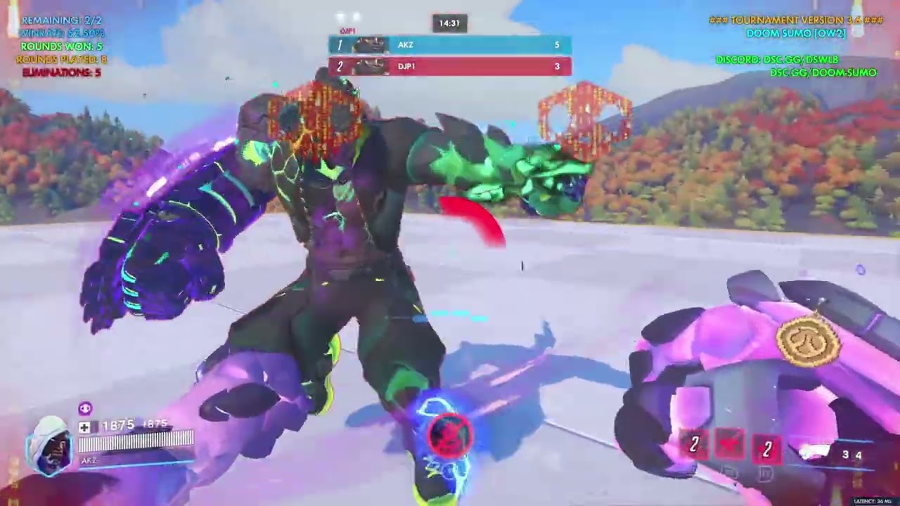 Doom Sumo [1 hour of DJP vs. Larry] 2.6 & 3.6