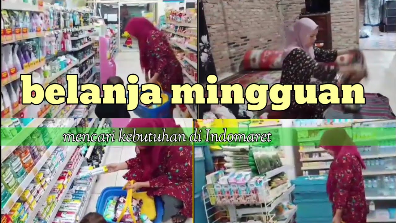 Menyetrika Pakaian & Belanja Kebutuhan 