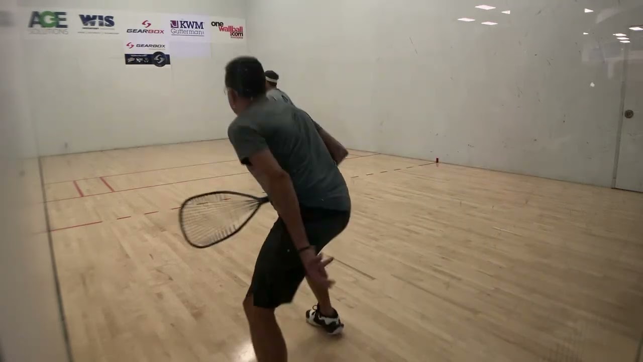 Alok Mehta v Jeff Stark Nationals 2025 Finals Men&rsquo;s 55+, Pleasanton CA.