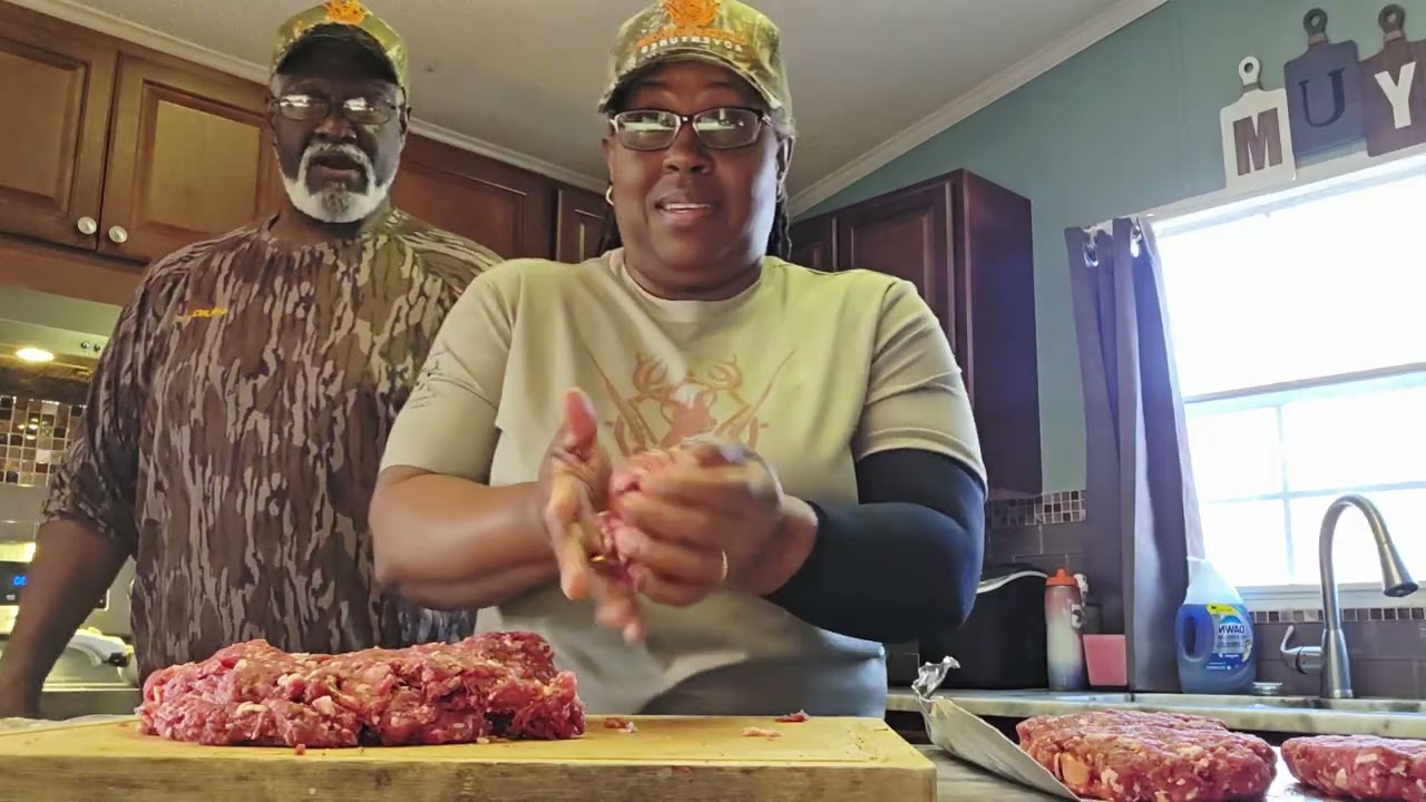 Elk Burgers 🍔 for Dinner Pt 1