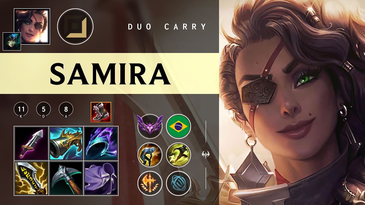 Samira ADC vs Kalista - BR Master Patch 26.01