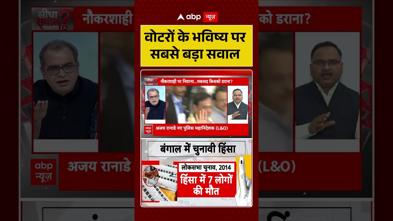 Assembly Elections 2026: बंगाल में वोटरों के भविष्य पर सबसे बड़ा सवाल। Sandeep Chaudhary