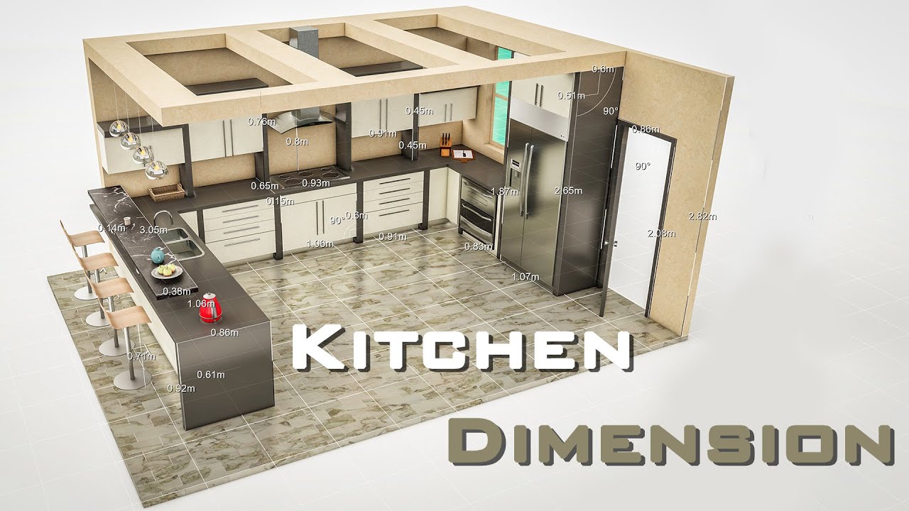 Standard Kitchen Size | Standard Kitchen Dimension