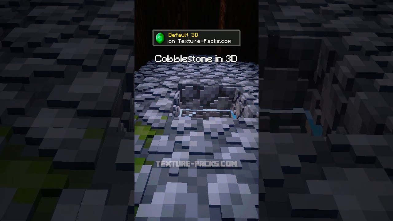 🥇 Minecraft Texture Pack Default 3D vs Vanilla