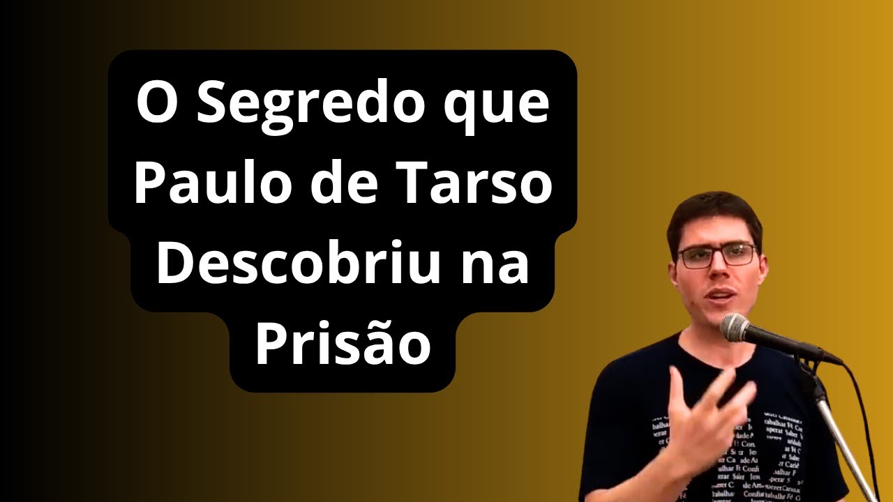 A Paz de Jesus vs. A Paz do Mundo: O Segredo que Paulo Descobriu na Prisão