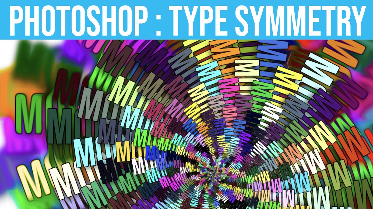 Photoshop Tutorial : How To Create Zoom Type Symmetry Effect, Dilative Patterns