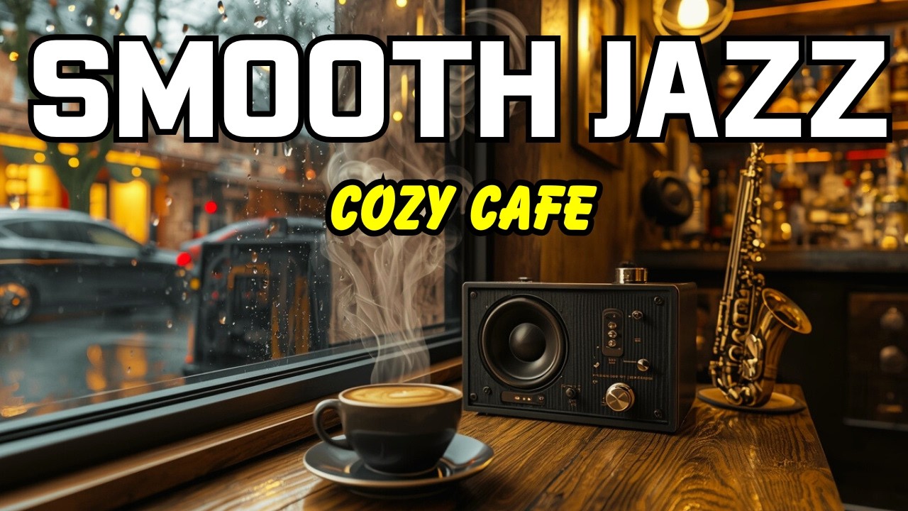 Gentle Smooth Jazz & R&B Soul – Cozy Cafe Ambience with Warm Relaxing Sounds