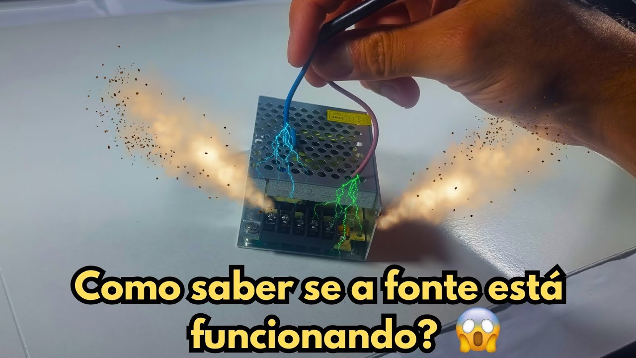 Como Testar Fonte Colmeia 12V 5A de Forma Simples e Rápida