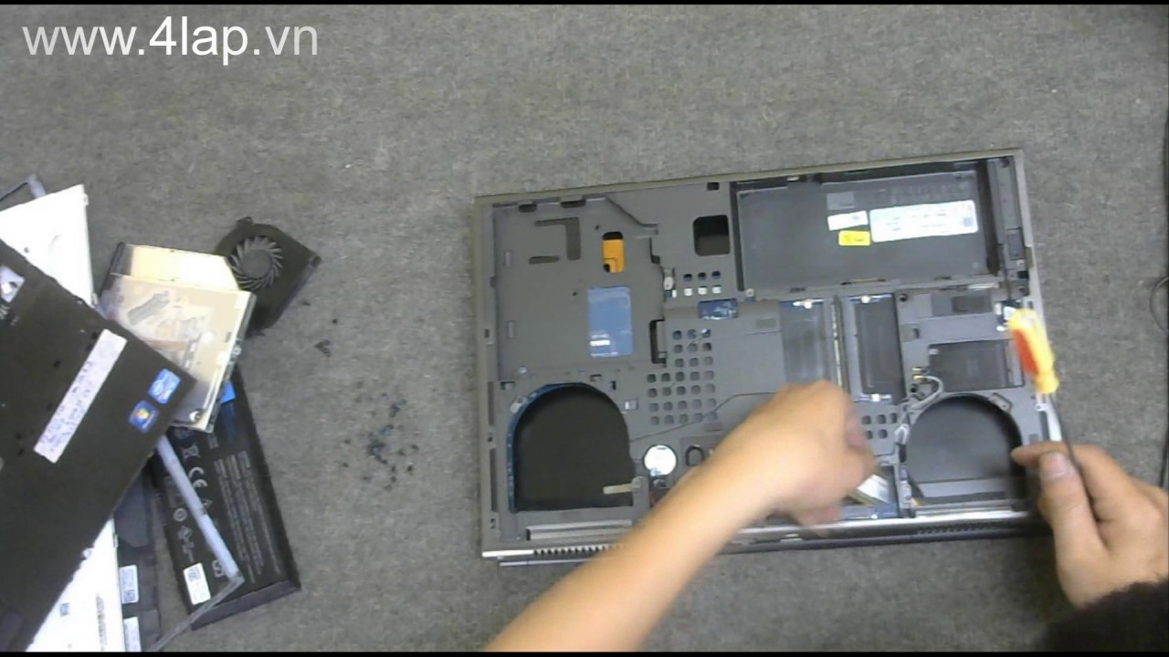 Dell Precision M4700 Laptop Motherboard Replacement
