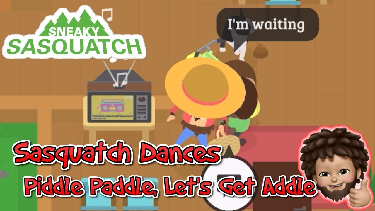 Sneaky Sasquatch - Sasquatch Dance | Piddle Paddle, Let's Get Addle