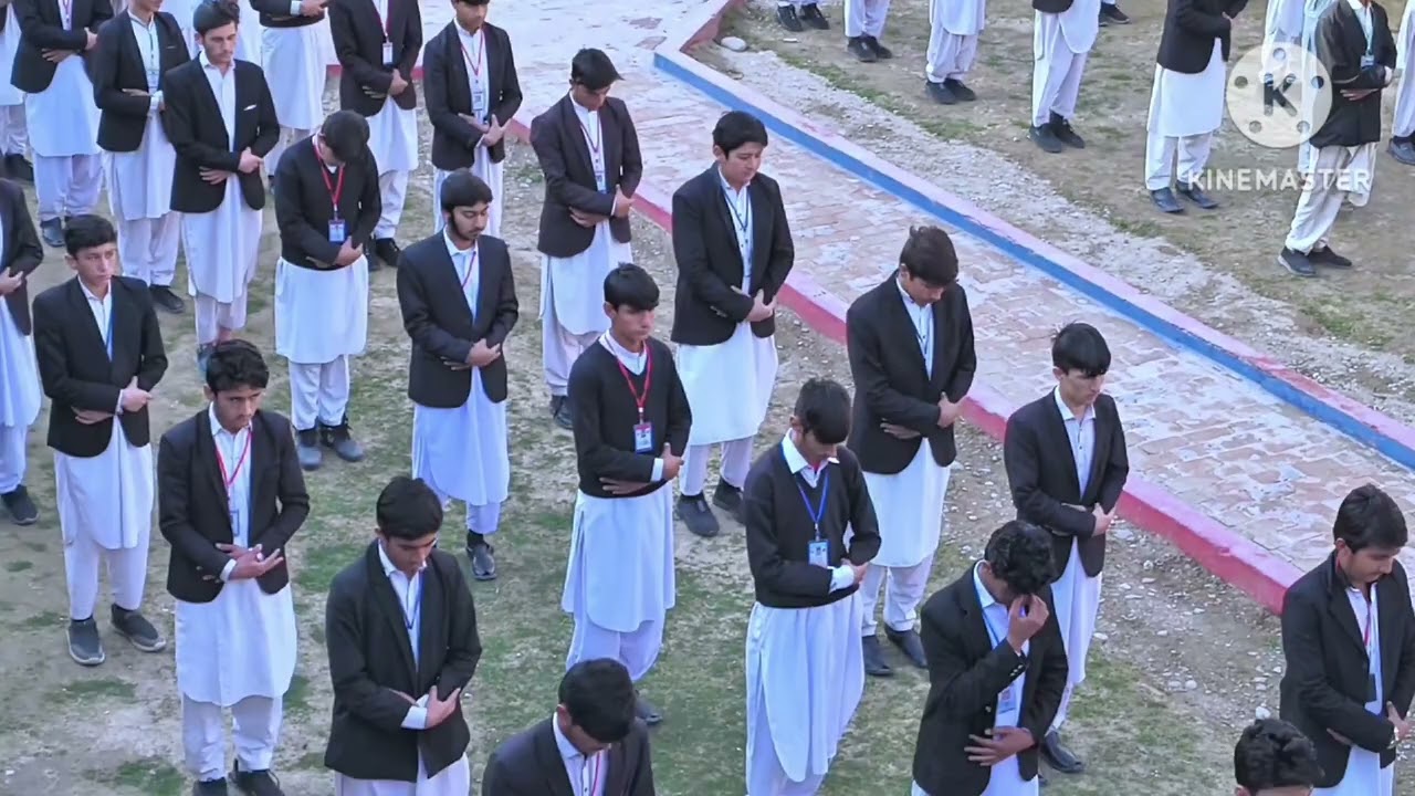 Morning Assembly at Adil Public School
