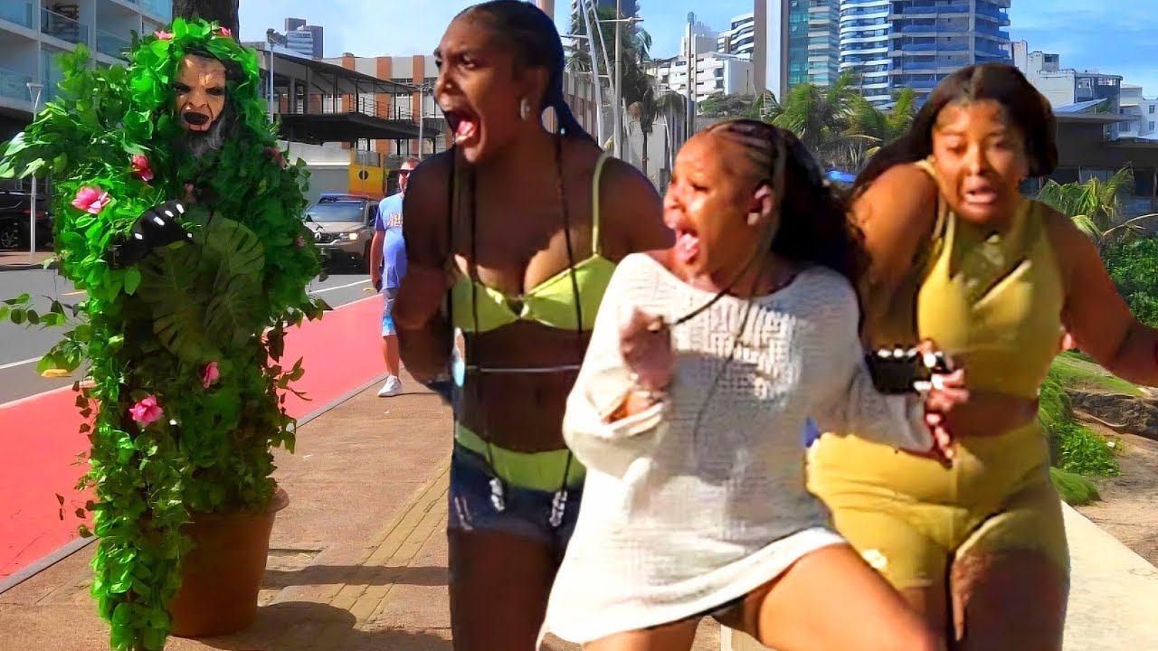 PEGADINHA: HOMEM MOITA | ELAS CORRERAM