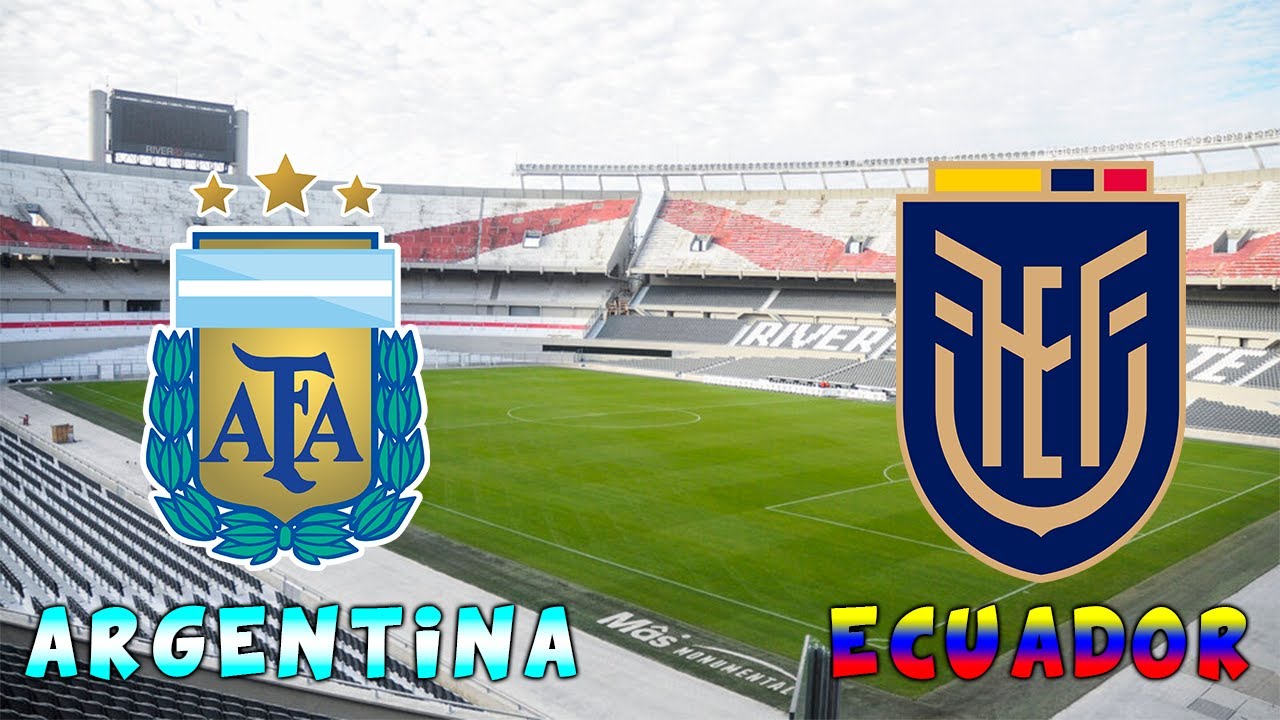 ARGENTINA vs ECUADOR | Eliminatorias Mundial 2026 - Fecha 1 | Simulación