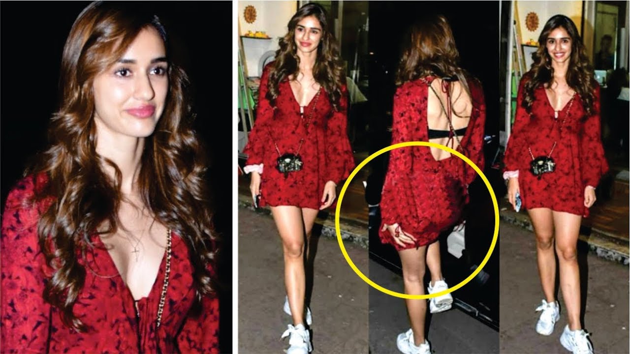 Disha Patani HOt & Gorgeous Looks in Short Dress At Aditya Roy Kapur&rsquo;s House | Malang Success Party