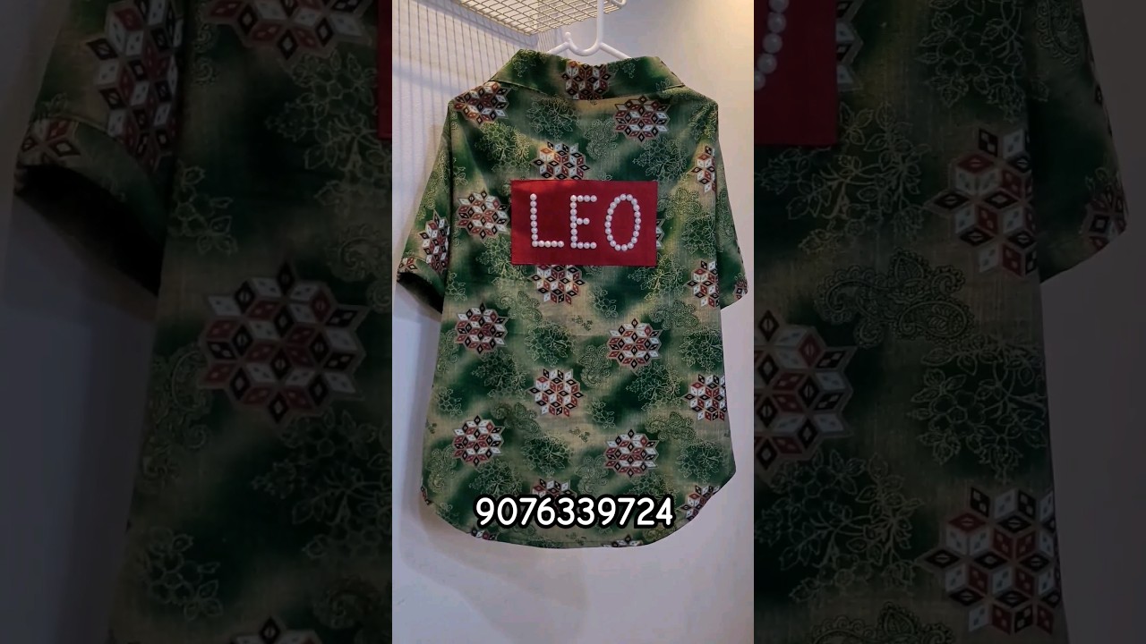 Customised Cotton Shirt For Dogs #fashiondogs #Dogshirt #dogclothes #fashion #petsfashion #pets #Dog