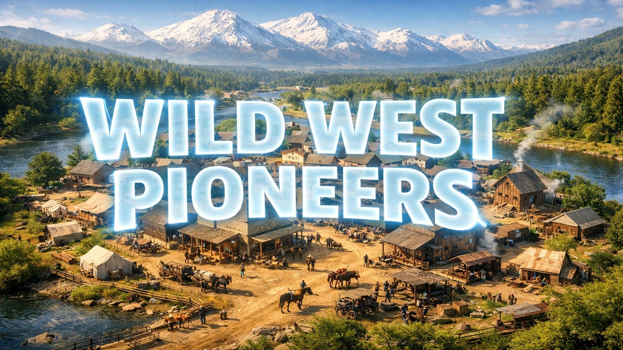 КАК ПОСТРОИТЬ АМЕРИКУ С НУЛЯ? НОВЫЙ ГРАДОСТРОИТЕЛЬНЫЙ СИМУЛЯТОР WILD WEST PIONEERS!
