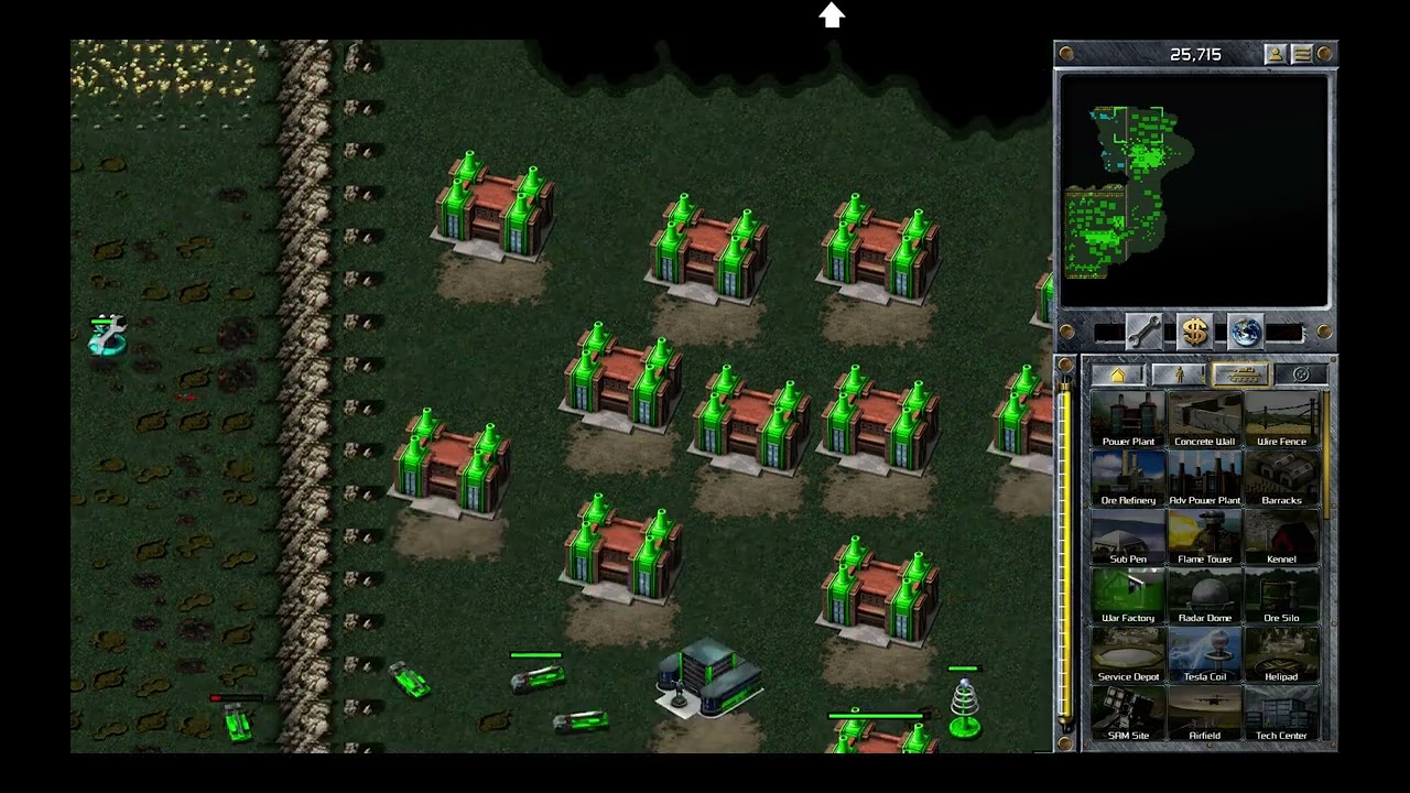 1 vs 3 Hard Ai - Hotkey practice :) Command and Conquer Red Alert Remastered multiplayer match