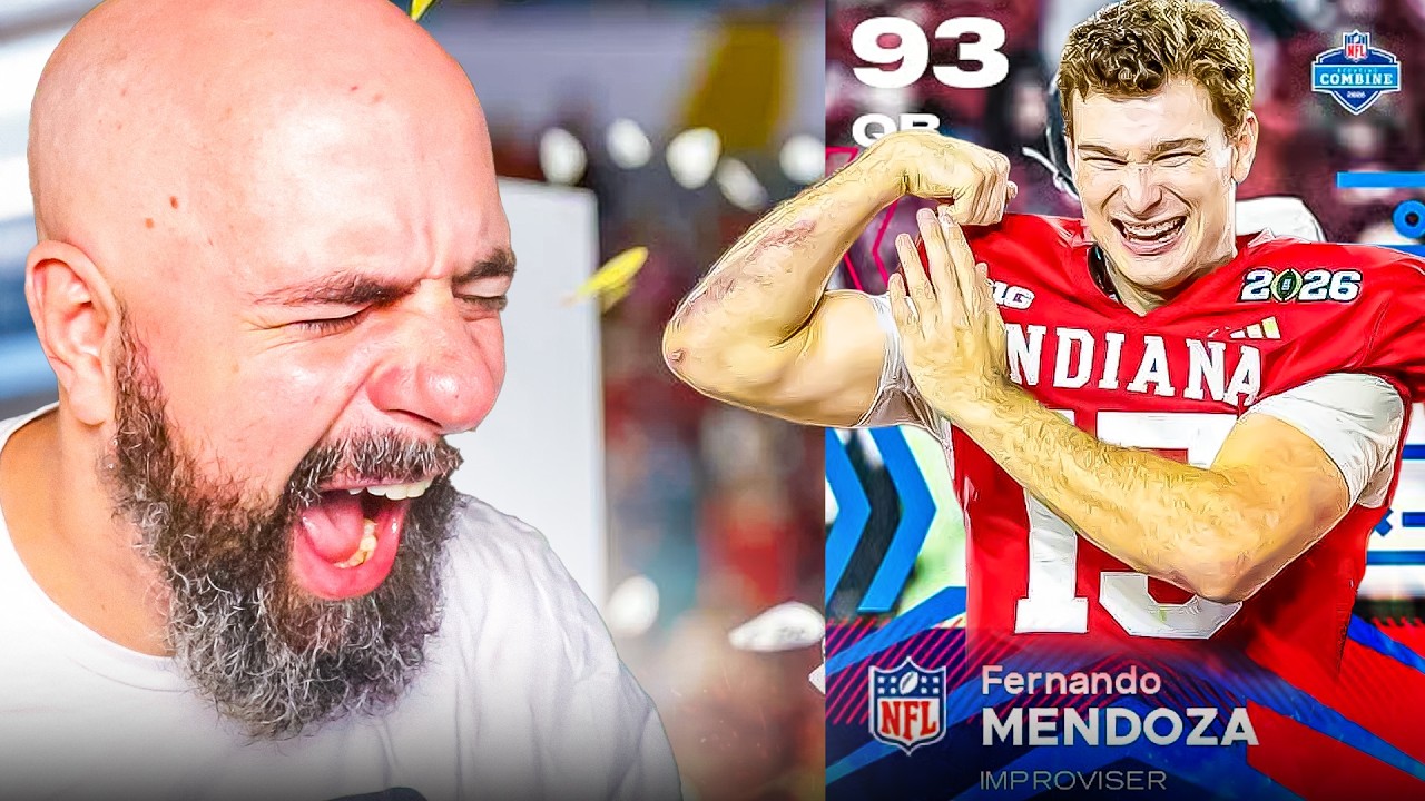 Fernando Mendoza is OBNOXIOUS in Madden!!