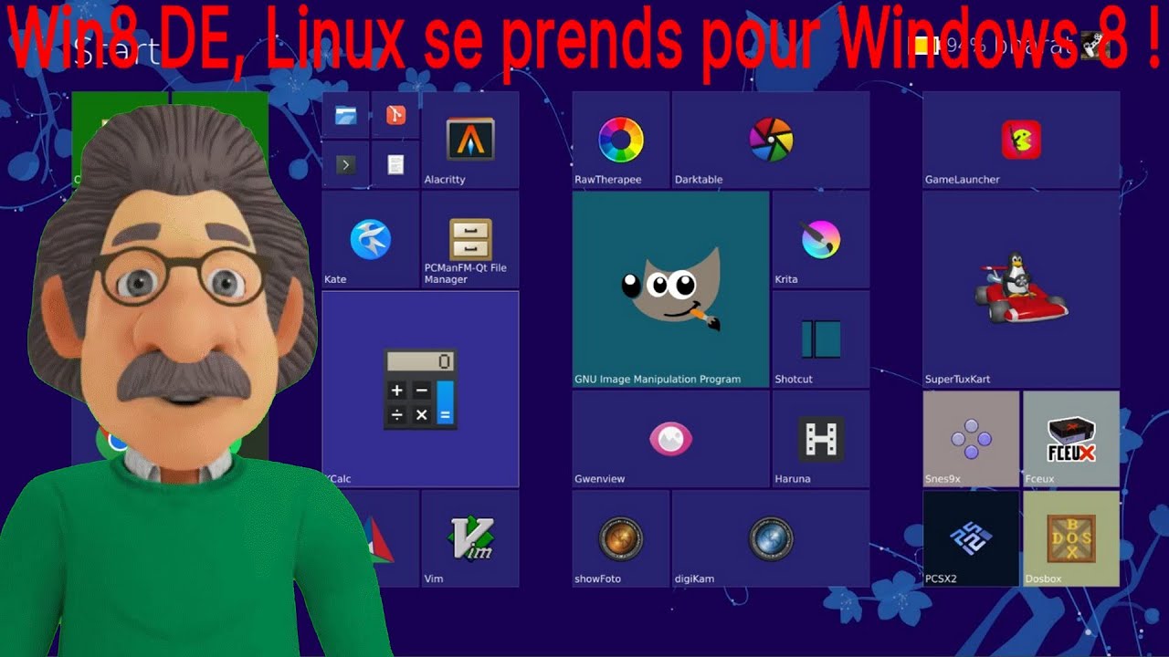 Win8DE, quand Linux se prends pour Windows 8 !