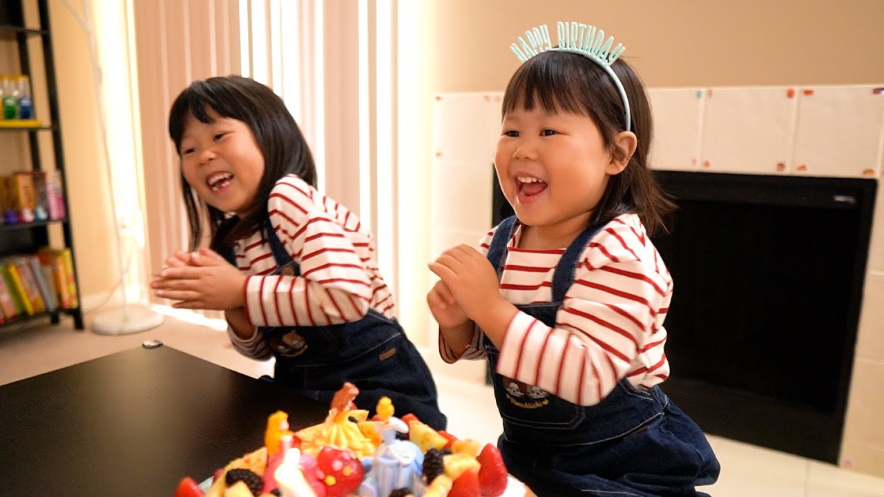 【嬉しいけど照れくさい】感情表現の成長を感じた４歳次女の誕生日