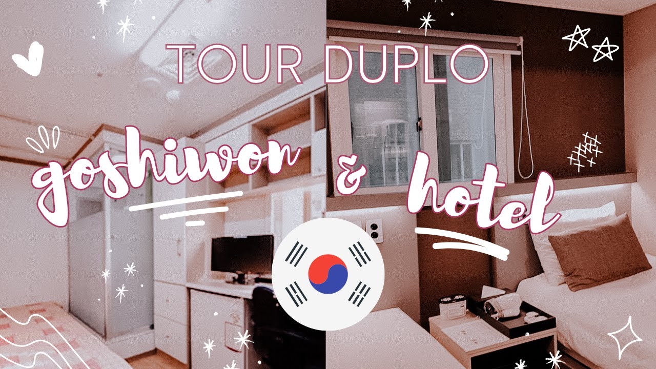 Tour pelo meu apartamento de 3m² em Seul, Coreia do Sul - Tour duplo (hotel e goshiwon)