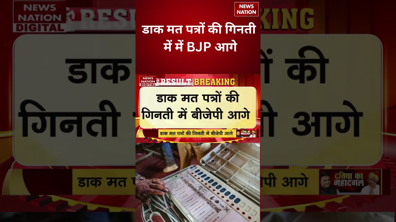 Bankipur-Datia Byelection Results: दतिया में Congress आगे, BJP पीछे | Breaking | Election | Bankipur