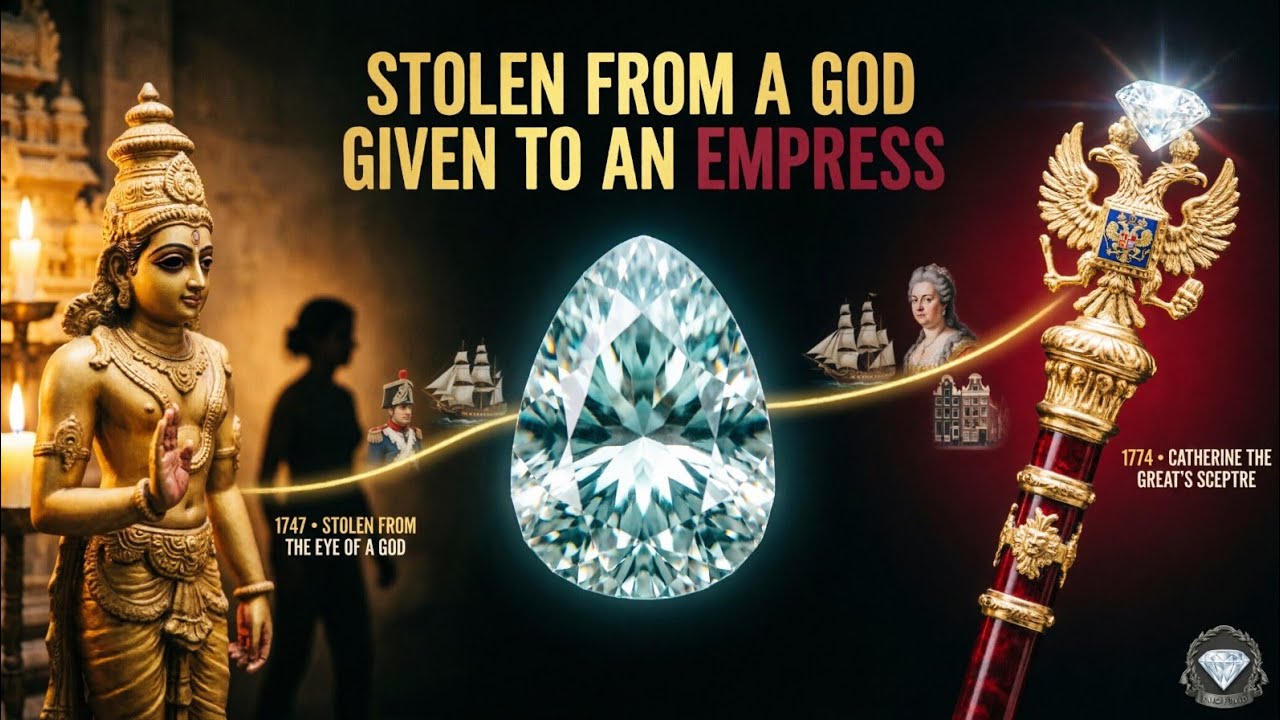 The Orlov Diamond: The Eye of a God Stolen From a Temple | History Drop