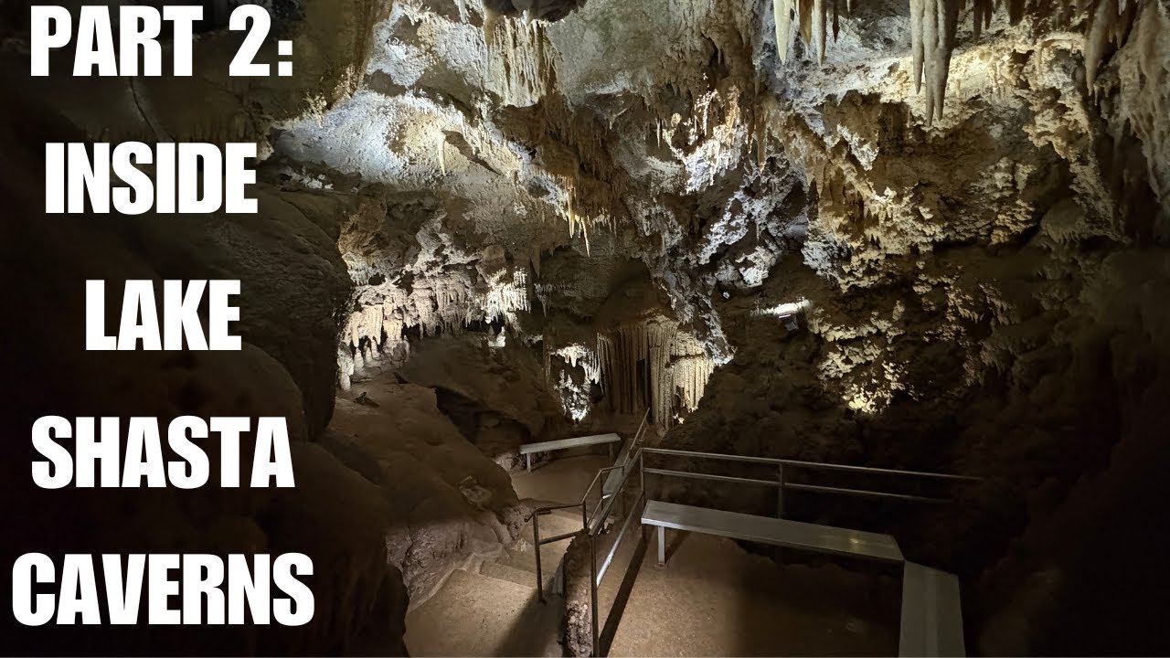 Inside Lake Shasta Caverns 🪨✨ | Magical Underground Tour #somethingaboutinlife #shasta