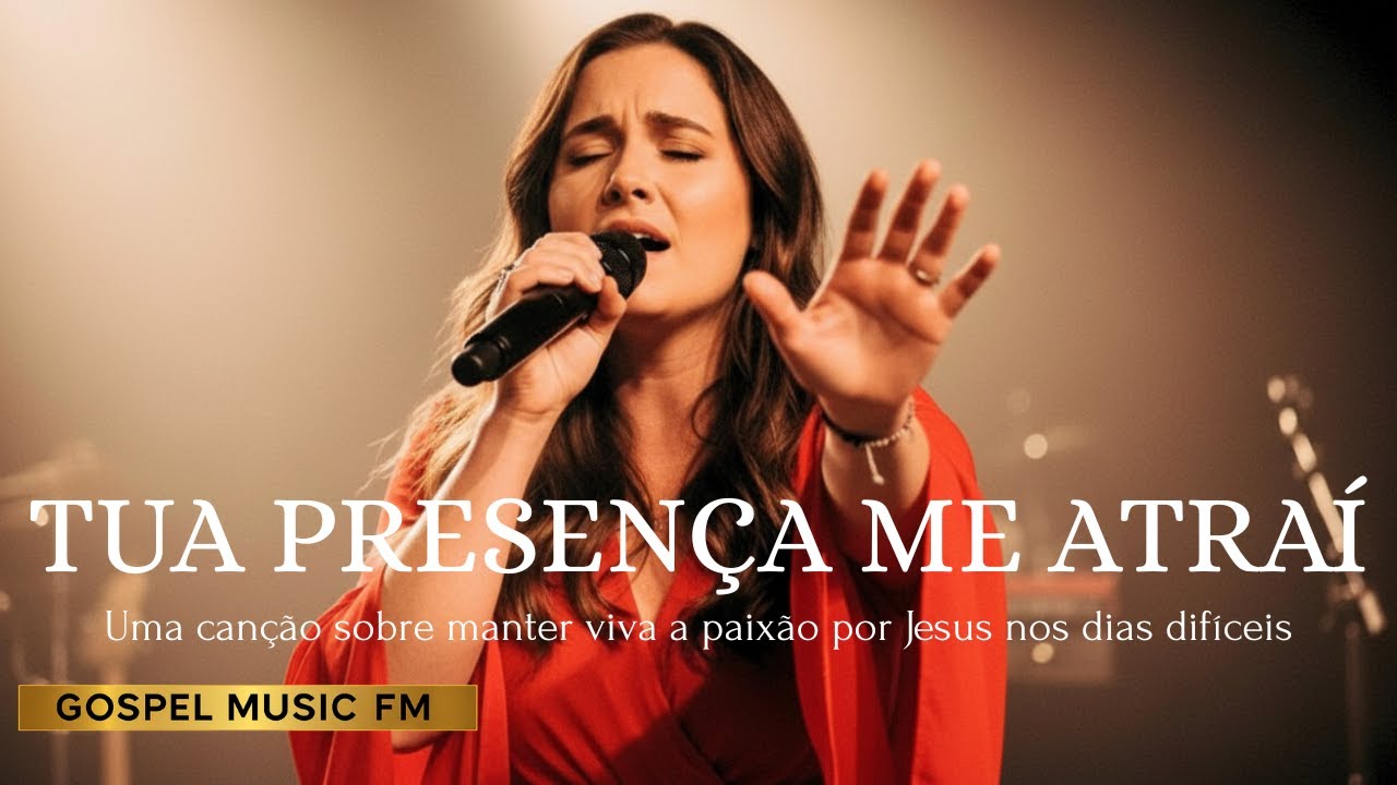 Louvor Gospel 2025 - Tua Presença Me Atraí - Inspirado em Gabriela Rocha - Recomeço e Paz no Senhor