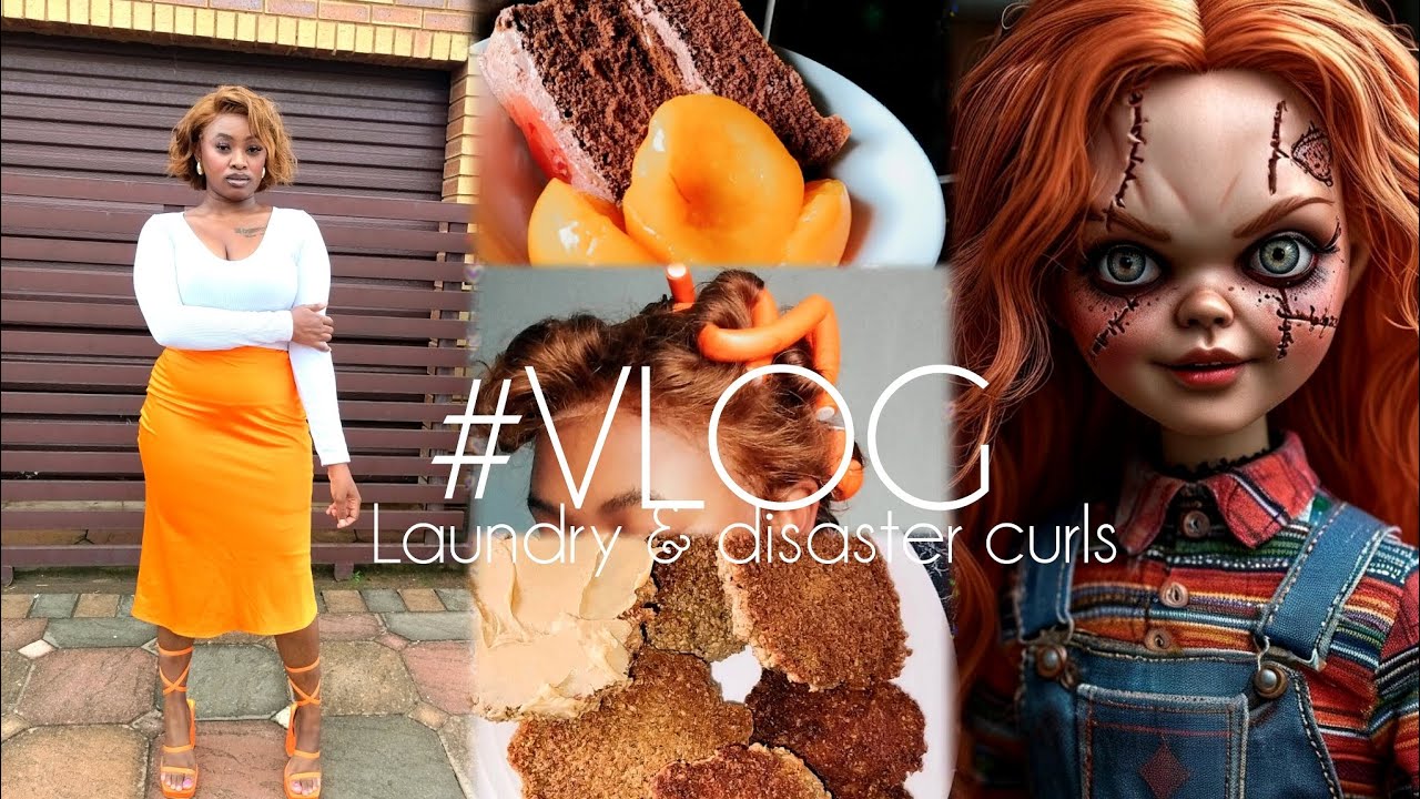 Realistic living | disaster DIY curls 