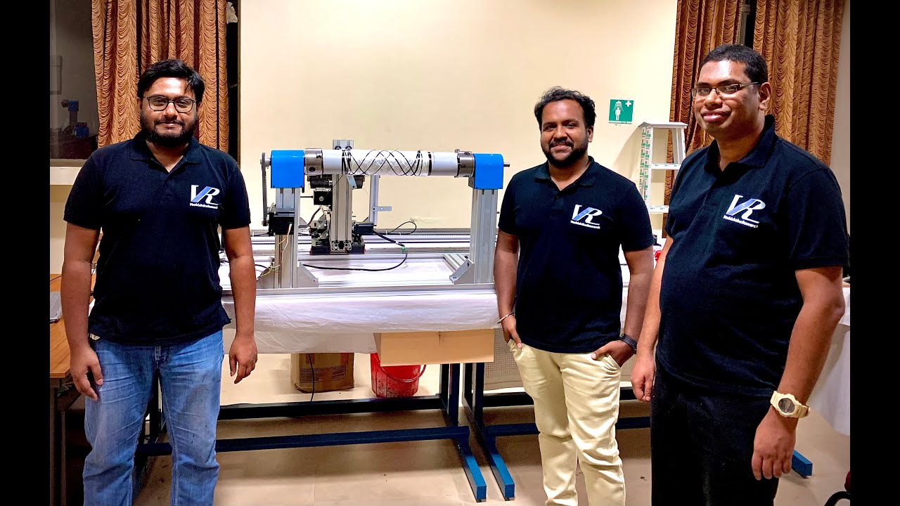 Introducing Carbon Chakra -  Four Axis Filament Winding Machine